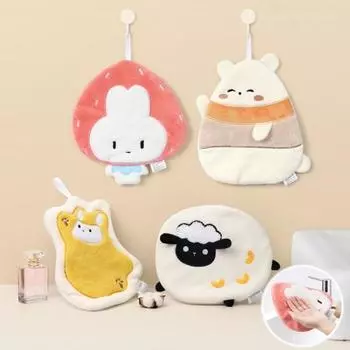 Практичное утолщенное полотенце для рук Випе не линяет широкое применение розовый