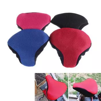 практичное велосипедное сиденье, чехол для велосипедного седла, подушка, велосипедное седло для велосипеда красный