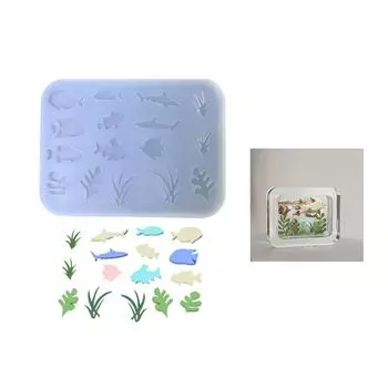 Практичные аксессуары для рукоделия Удобный набор силиконовых форм для создания различных поделок и проектов по изготовлению украшений ручной работы T5