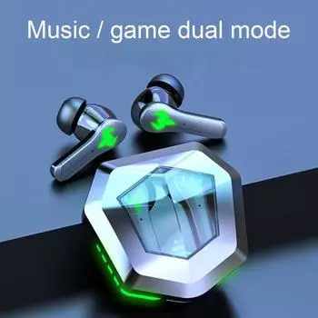 Практичные беспроводные наушники-вкладыши Легкие Долгое время ожидания белый