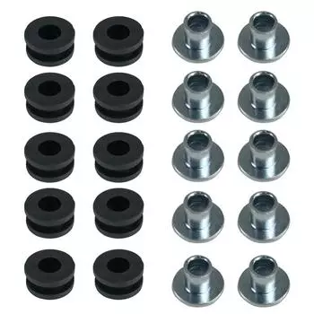 Практичные для Honda Yamaha Suzuki Kawasaki обтекатели мотоциклетные резиновые втулки болт универсальные резиновые втулки автомобильные аксессуары серебряный