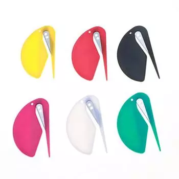 Практичные косметические инструменты Нож для резинок Мини-нож для писем Многофункциональный нож для бумаги не повреждает нож для резинок синий