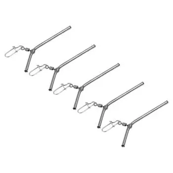 Практичные латунные трубчатые рыболовные соединители для удобной рыбалки 5cm