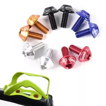 Практичные многоцветные винты для держателя бутылки для велосипеда оптом золотой