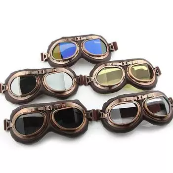 Практичные мотоциклетные очки с пыленепроницаемой защитой от ультрафиолета серый