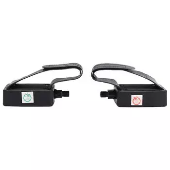 Практичные педали для тренировочного велосипеда с резьбовым дизайном 1,25 см, надежная посадка, противоскользящая резьба, запасные части для спин-байков