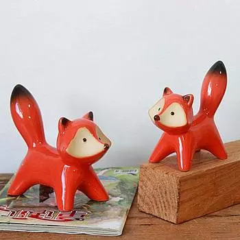 Практичные поделки из лисы Привлекательный невыцветающий креатив Fox