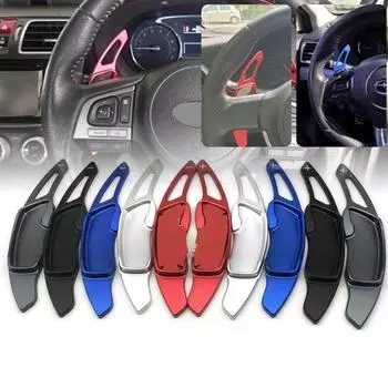 Практичные подрулевые переключатели. Простая установка. Не ржавеет, не требует сверления. красный