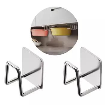 Практичные прочные органайзеры для разделочной доски и крышек из нержавеющей стали для хранения принадлежностей для экономии места на кухне 1