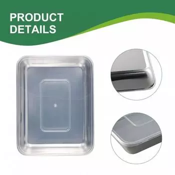 Практичные противни из нержавеющей стали для ежедневного приготовления и хранения продуктов