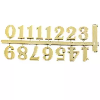 Практичные серебряные, золотые, двухцветные номера, циферблат, цифровой знак серебряный