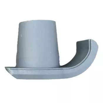 Практичные скользящие накладки для ходунков, лыжи, скользящие накладки для ног, сменная подушечка, удобный портативный аксессуар для складных ходунков 28 серый