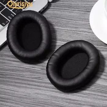 Практичные сменные амбушюры из 2 шт., чехлы для Kingston KHX-HSCP HyperX Cloud II, специальный подарок Black Faux Leather