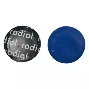 Практичные в использовании абсолютно новые заплатки для шин, простые в использовании, высококачественные, резиновые, синего цвета, диаметр 32 мм/1,3 дюйма CHINA