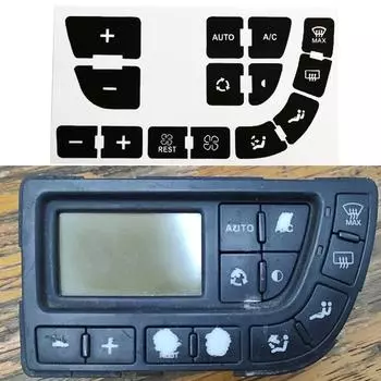Практичные в использовании кнопки для ремонта наклейка Clima Buttons