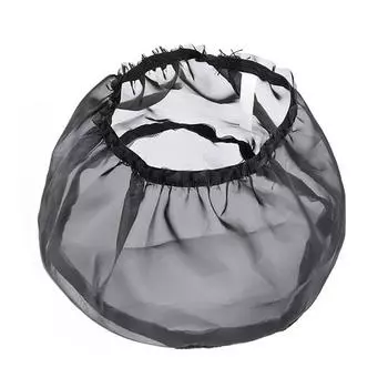 Практичные водонепроницаемые носки от дождя, износостойкие, черные, эластичные чёрный