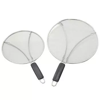 Практичные защитные покрытия от брызг масла, металлические крышки для сковородок X3UC