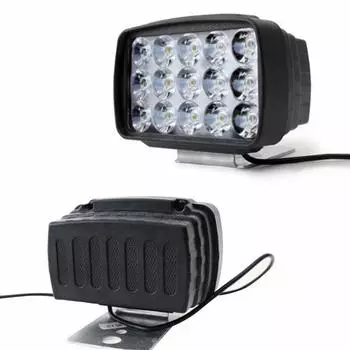 Практичный 15 Led 1000Lm Motos Atv Utv Scooter Освещение мотоциклетных фар Spot Light чёрный
