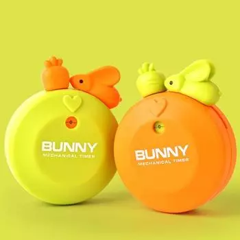 Практичный, экологически чистый, широкий спектр применения, 4 цвета, 60 минут, механический таймер для домашнего кухонного таймера розы красного