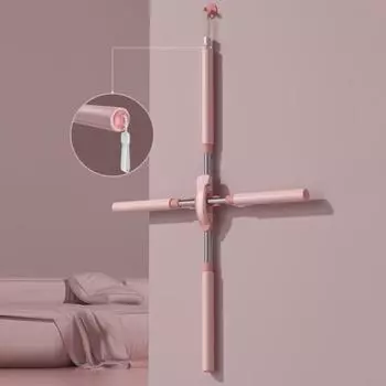 Практичный антикоррозийный инструмент для растяжки из нержавеющей стали, портативная палка для йоги для красоты и спины для дома зелёный