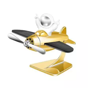 Практичный автомобильный портативный креативный автомобильный орнамент для ароматерапии золотистый