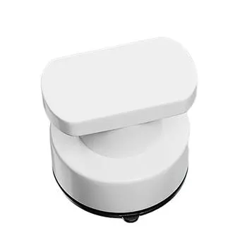 Практичный, без сверления, ручка с присоской, простая установка, прочные материалы ABS для ванной комнаты, кухни, спальни белый