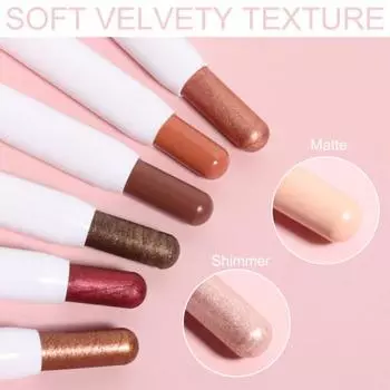 Практичный блеск, натуральный карандаш для теней для век, макияж, цветная градиентная подводка для глаз, ручка-карандаш для косметики 6