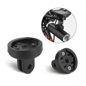 Практичный держатель камеры заднего фонаря для велосипеда GoPro и для велокомпьютера Garmin Varia, легкая конструкция (черный)