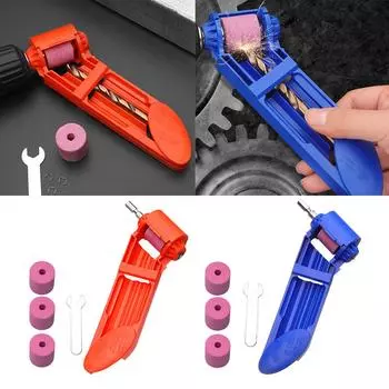 Практичный диапазон ширины 2-12,5 мм, точилка для сверл, корундовый шлифовальный круг, инструмент для полировки, нержавеющий пластик и металл