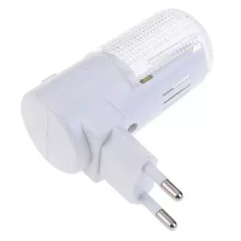 Практичный европейский стандартный ночник с двумя круглыми ножками, маленький европейский светодиодный ночник, детская спальня, дом, аварийное освещение