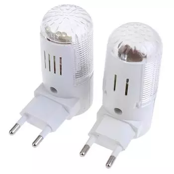 Практичный европейский стандартный ночник с двумя круглыми ножками, маленький европейский светодиодный ночник для детской спальни, аварийное освещение для дома ARI