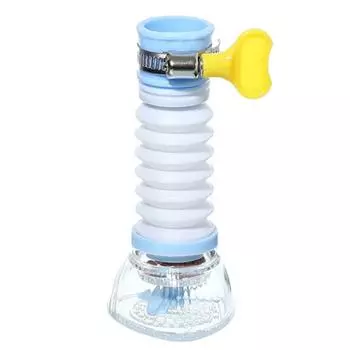 Практичный фильтр с насадкой, экономичный, эффективный, практичный вращающийся брызгозащищенный кран, фильтр для воды, кухонные гаджеты жёлтый