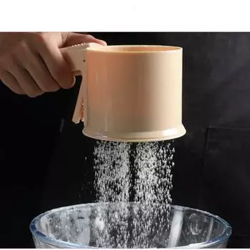 Практичный инструмент, кухонные аксессуары, ручное сито для муки, инструмент для выпечки