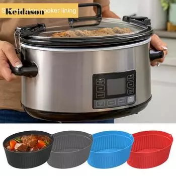 Практичный интегрированный легкий коврик для медленноварки, подставка для кастрюли, тушение, инструмент для тушения, кухонные принадлежности чёрный