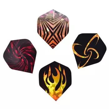 Практичный крутой многоцветный тип дротика крыло для специального использования 15pcs