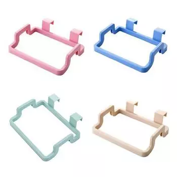 Практичный кухонный мешок для мусора, пластиковый держатель, шкафы, вешалка для полотенец, органайзер зелёный