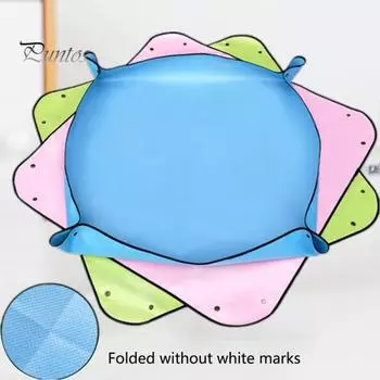 Практичный, легко моющийся ПВХ-подложка для сада, поддон для пересадки цветов в горшках для крыльца S зелёный