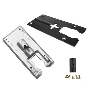 Практичный лобзик. Лобзик для пола. Алюминий/железо в сборе. Черный+серебристый.