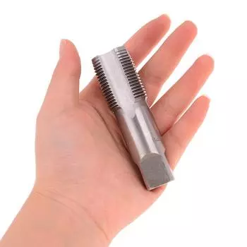 Практичный метчик с цилиндрической трубной резьбой различного типа серебристого цвета G1/4