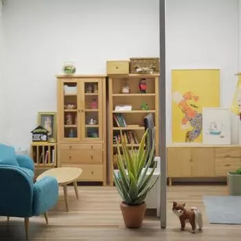 Практичный миниатюрный универсальный легкий кукольный шкаф мебель для подарков шкаф