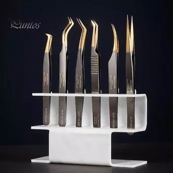 Практичный нескользящий стальной пинцет для красоты, пинцет для удаления волос на лице и бровей для дома