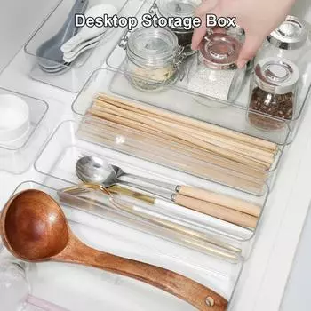 Практичный отсек для хранения мелочей, твердая структура, офисный стол, настольная коробка, держатель для ежедневного использования S