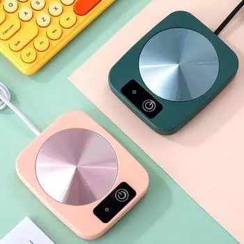 Практичный подарок для чашки, грелка с питанием от USB, теплая зелёный