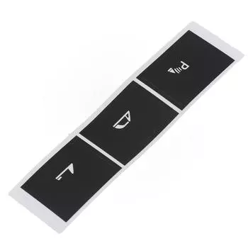 Практичный, полезный, легко устанавливается, элегантный дизайн, наклейка 1 комплект, автозапчасти, черные автомобильные аксессуары, высококачественный винил CHINA