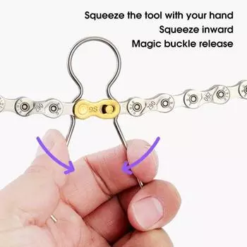 Практичный прочный легкий инструмент для снятия пряжки цепи, устойчивые к ржавчине плоскогубцы для велосипеда