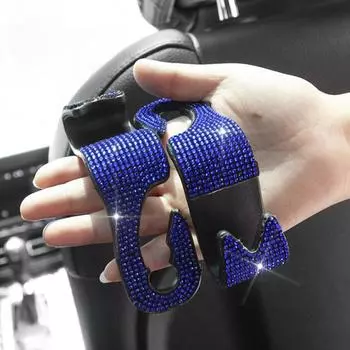 Практичный прочный несущий подшипник 7 стилей сиденье спинка крюк S форма подголовник автомобиль вешалка аксессуары для интерьера белый