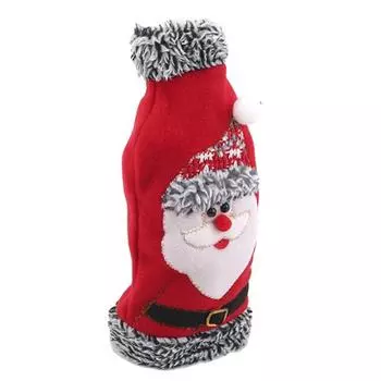 Практичный продукт Сумки для бутылок вина Чехлы для бутылок шампанского на рождественскую вечеринку Подарочные мешочки Сумки для упаковки вина Santa Claus