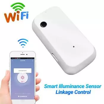 Практичный профессиональный простой монтаж датчик освещенности WiFi/ZigBee автоматизация освещения сенсорное управление связью для помещений A