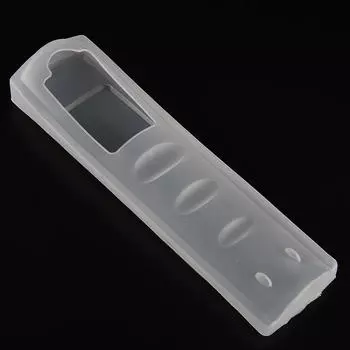 Практичный прозрачный силиконовый чехол для пульта дистанционного управления разных размеров XL 21 * 4.9 * 2cm