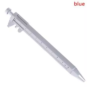Практичный серебряный стержень, синий или черный стержень, штангенциркуль, шариковая ручка, пресс-линейка